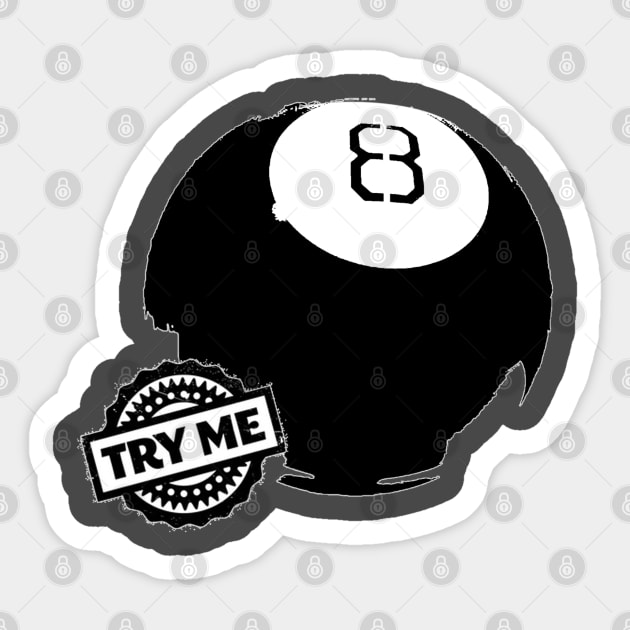 Try Me Sticker by Duckgurl44